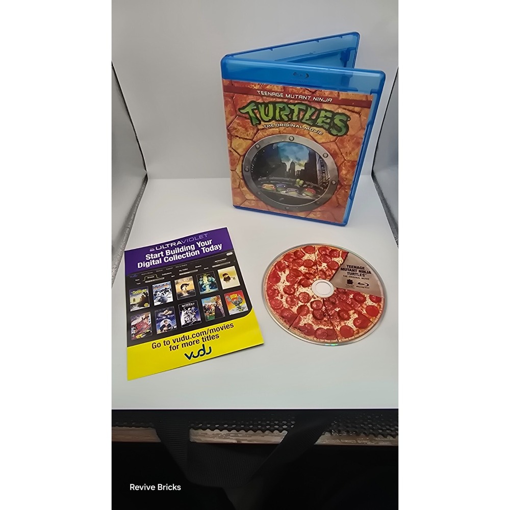 Teenage Mutant Ninja Turtles The Original Movie Blu-Ray TMNT in Original Case